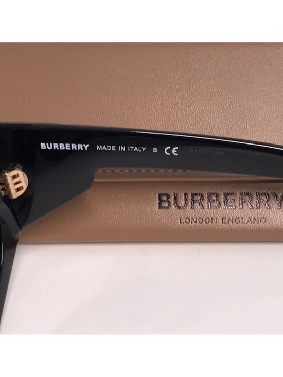 New Authentic Burberry BE4306 3001 Black Sunglasses main image 6